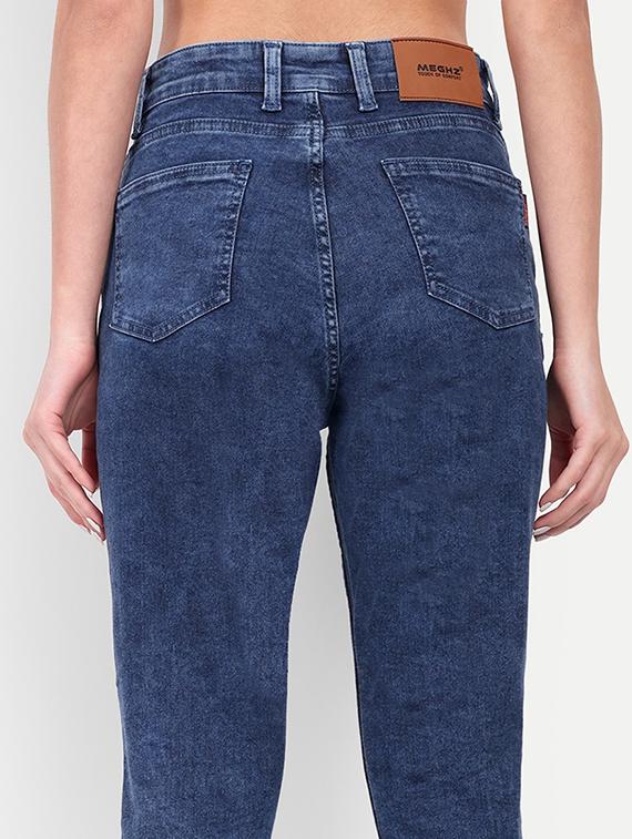 women mid rise denim jeans - 20131630 - Standard Image - 4