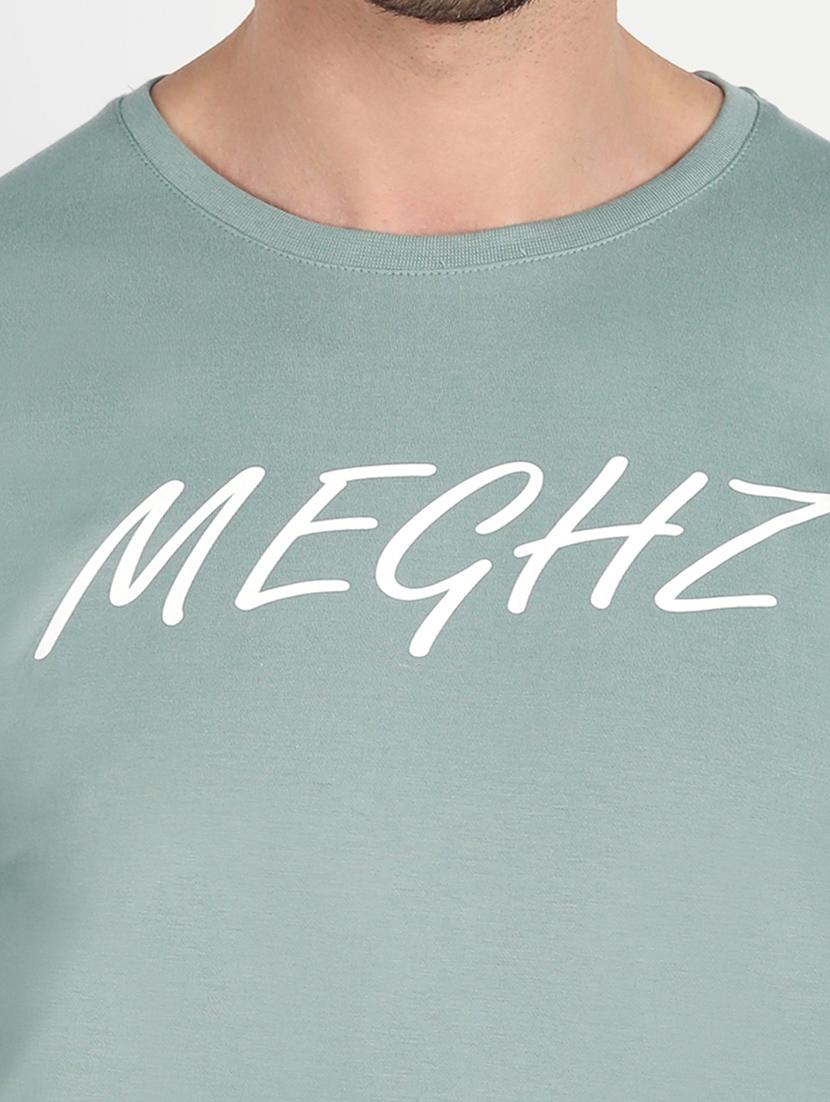 men chest print long sleeve t-shirt - 20131651 - Standard Image - 4