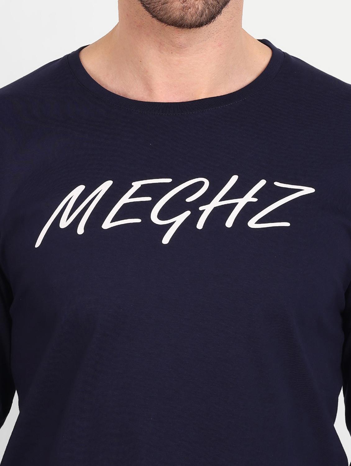 men chest print long sleeve t-shirt - 20131656 - Standard Image - 4