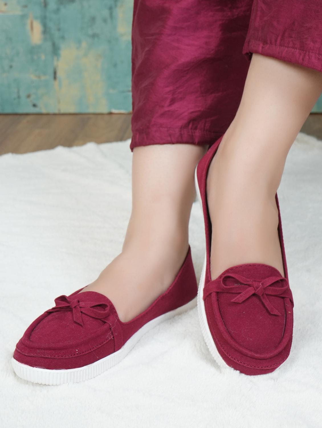 red slip on loafer - 20132204 - Standard Image - 4