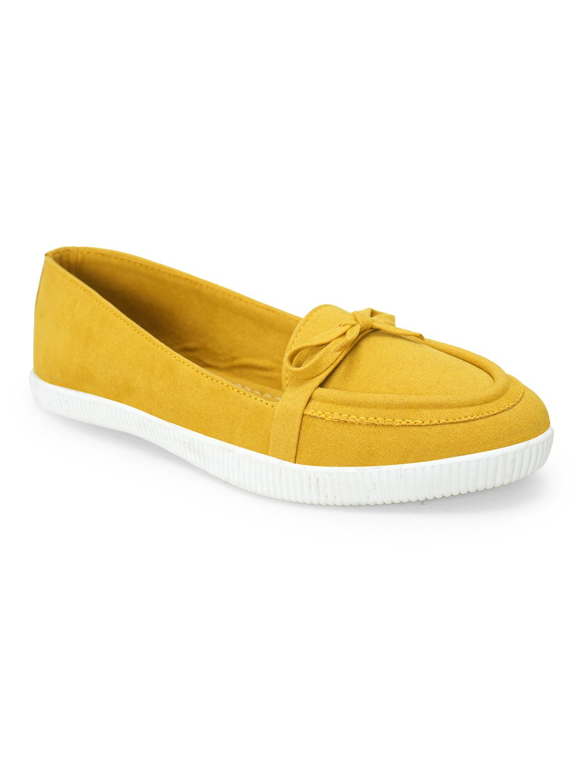 yellow slip on loafer - 20132205 - Standard Image - 1
