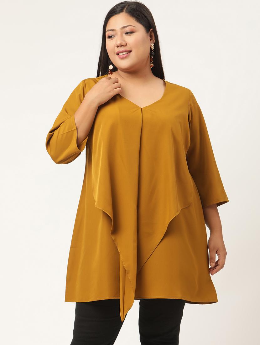women's layered v neck top - 20132420 - Zoom Image - 0