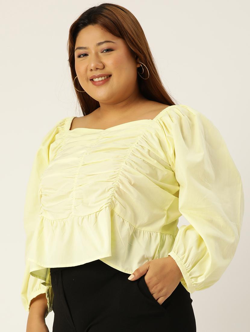 women's peplum sweetheart neck top - 20132474 -  Standard Image - 1