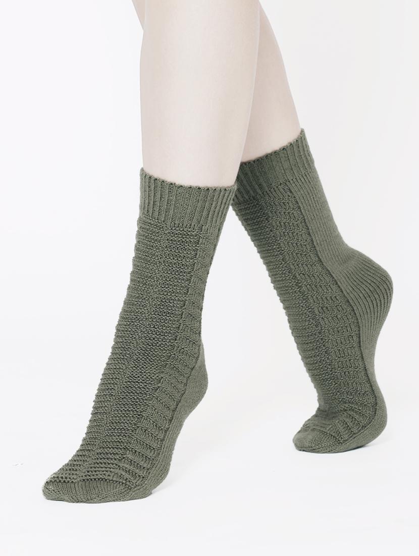 green above ankle length sock - 20132579 -  Standard Image - 1