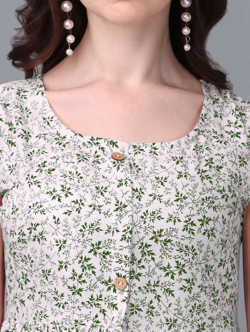 women's tiered dress floral dress - 20133416 - Standard Image - 4