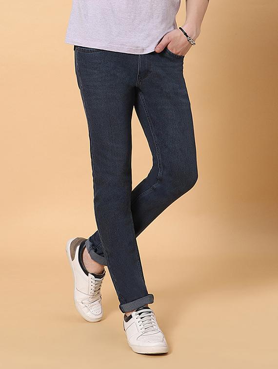 mens slim fit plain jeans