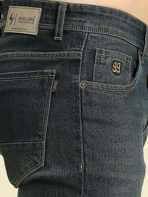 mens slim fit plain jeans - 20133484 -  Standard Image - 4