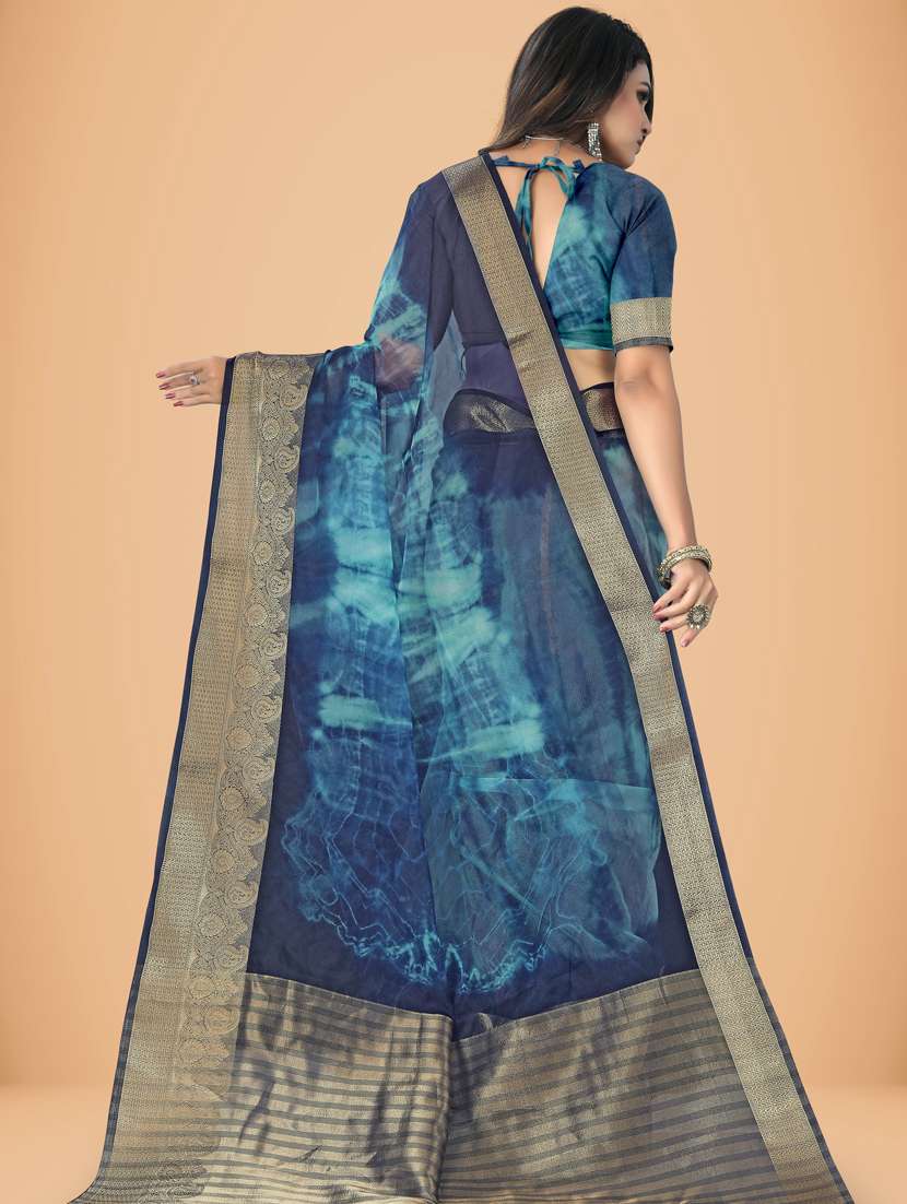 women's banarasi saree with blouse - 20133779 -  Standard Image - 1