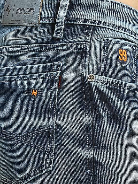 mens relaxed fit plain jeans - 20134600 -  Standard Image - 4