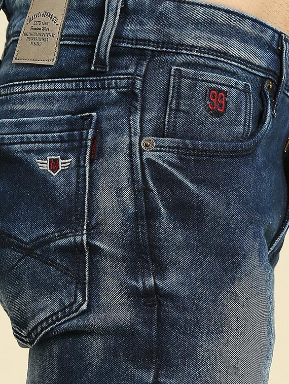 mens slim fit plain jeans - 20134602 - Standard Image - 4