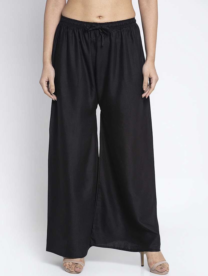 pack of 2 relaxed fit palazzos - 20134793 -  Standard Image - 1