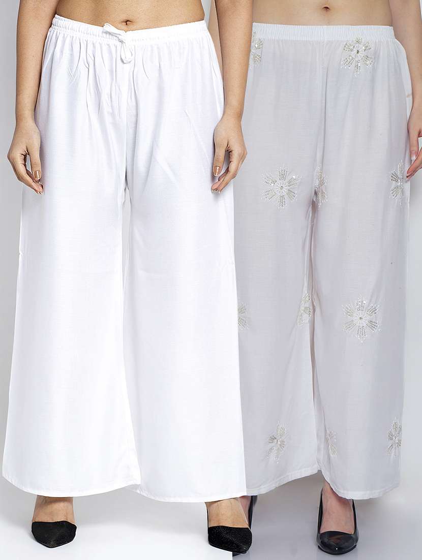 pack of 2 relaxed fit palazzos