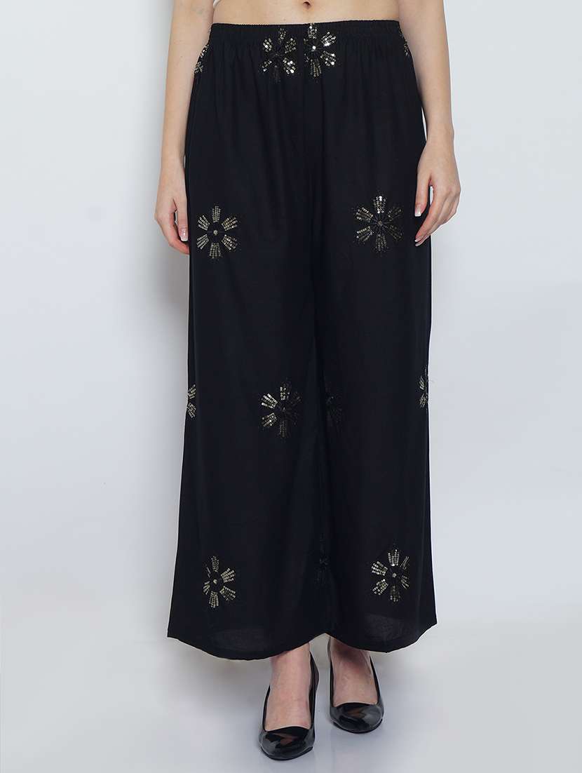 pack of 2 relaxed fit palazzos - 20134816 -  Standard Image - 1