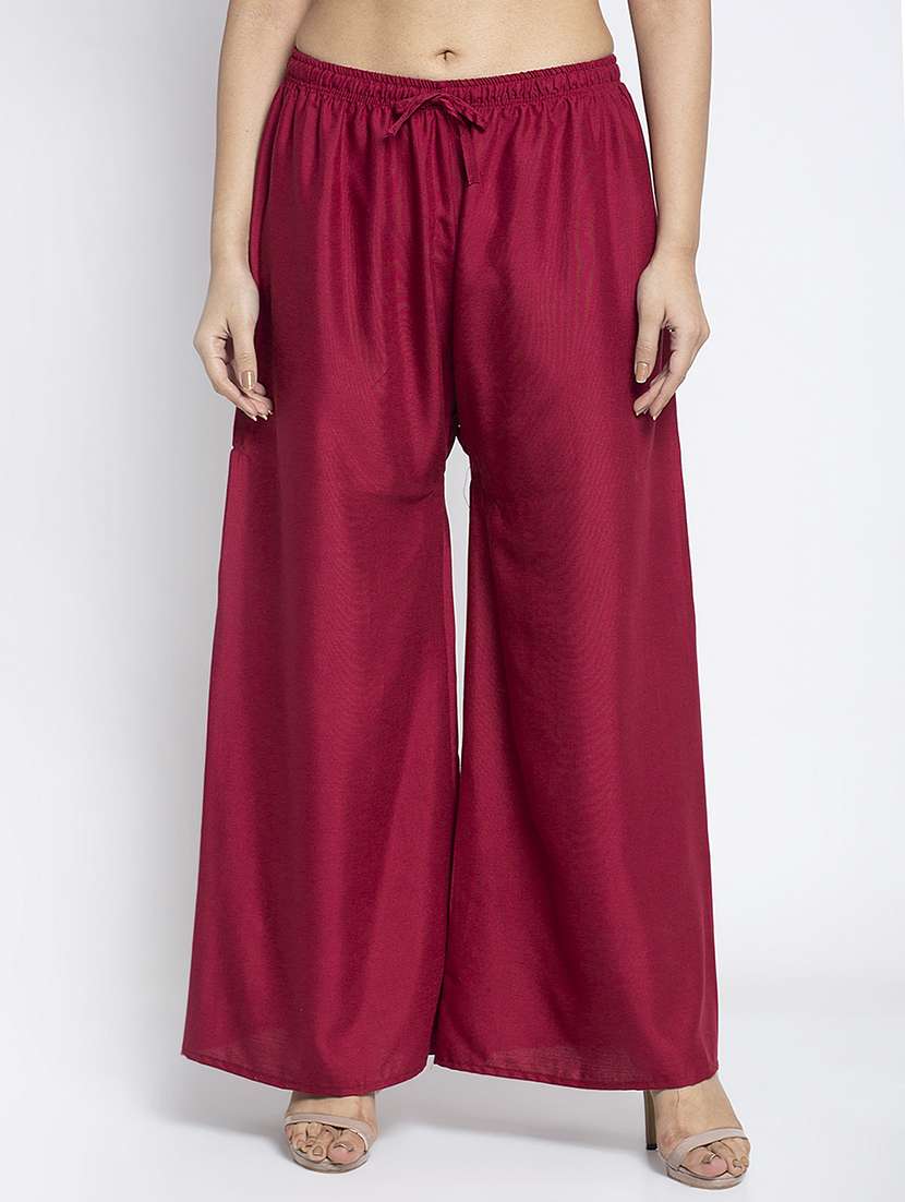 pack of 2 relaxed fit palazzos - 20134880 -  Standard Image - 1