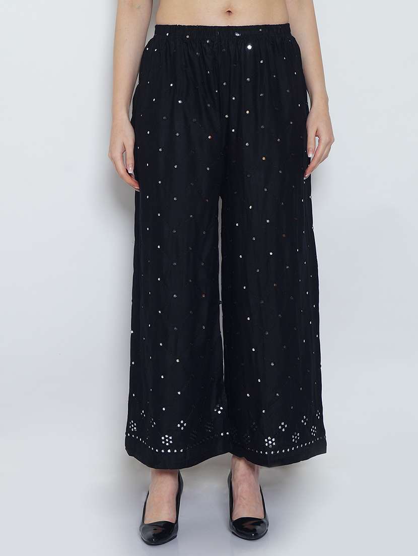 pack of 2 relaxed fit palazzos - 20134903 -  Standard Image - 1