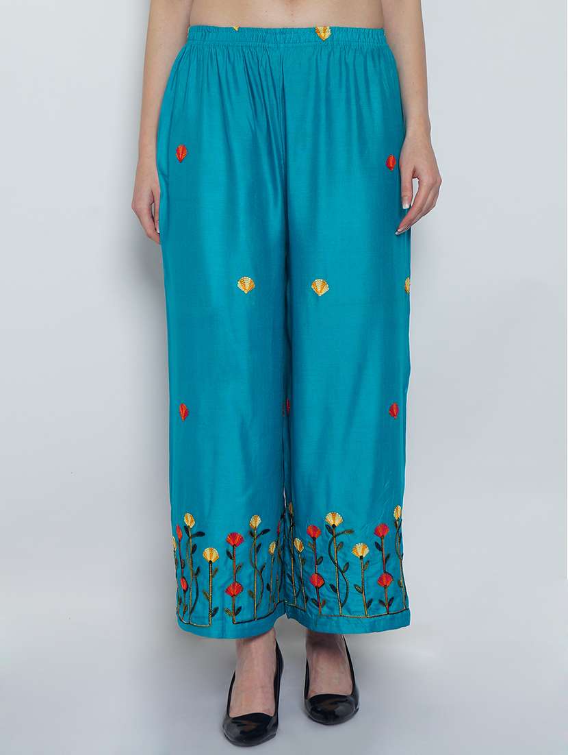 pack of 2 relaxed fit palazzos - 20135266 -  Standard Image - 1