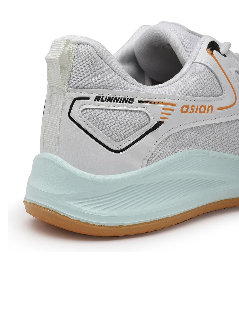 white lace up sport shoes - 20135456 - Standard Image - 4