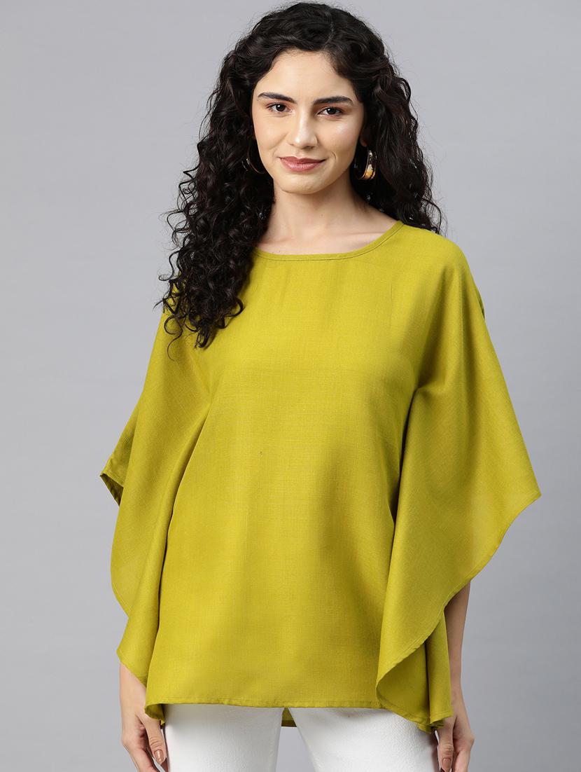 women's straight round neck top - 20135560 - Zoom Image - 0