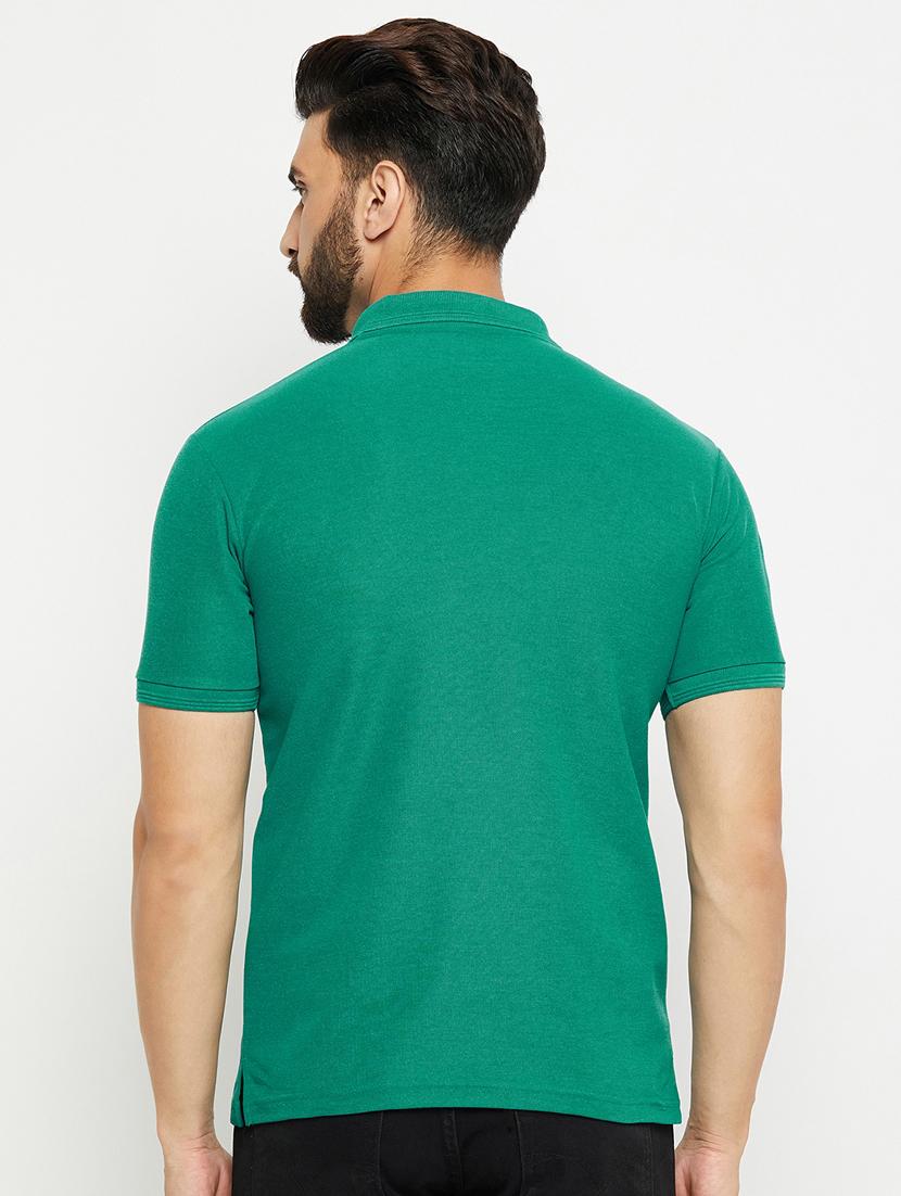 men solid polo t-shirt - 20136473 - Standard Image - 1