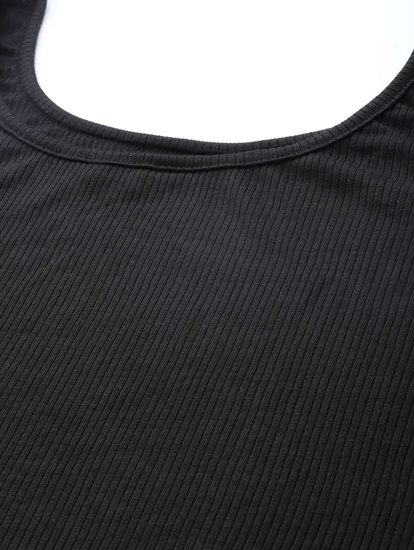 women's straight round neck top - 20136663 -  Standard Image - 4