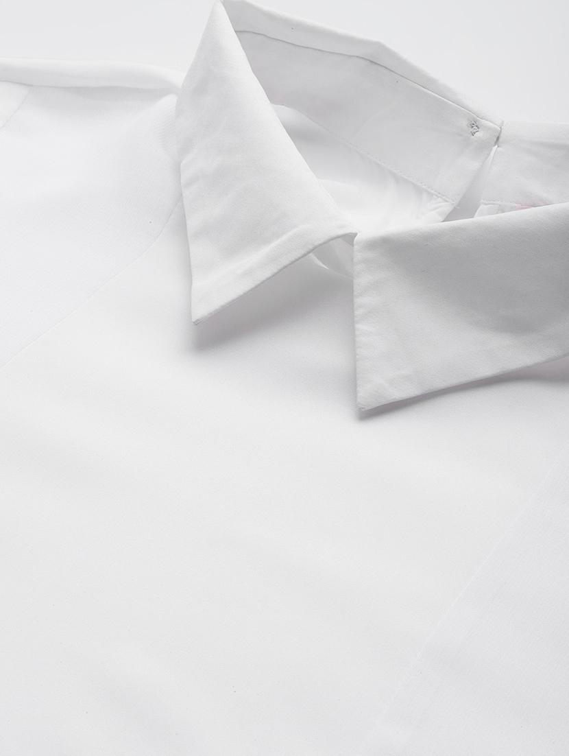 women's straight collared top - 20136717 - Standard Image - 4