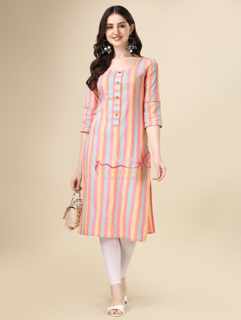 women's straight kurta - 20137030 - Zoom Image - 0