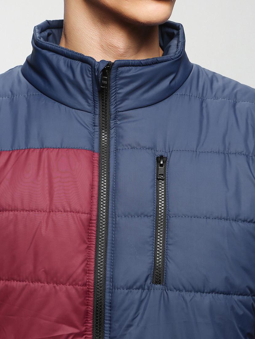 men's color block puffer jacket - 20145516 - Standard Image - 4