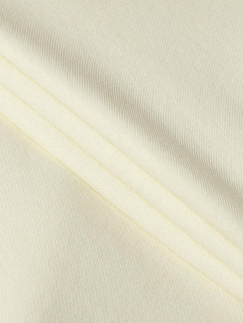off white solid long sleeve hooded sweatshirt - 20145903 - Standard Image - 4