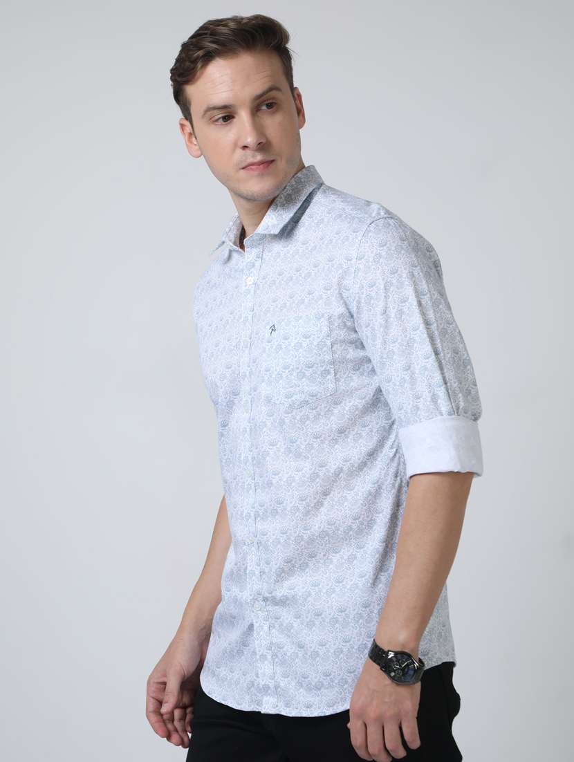 mens florals casual shirt - 20148601 -  Standard Image - 1