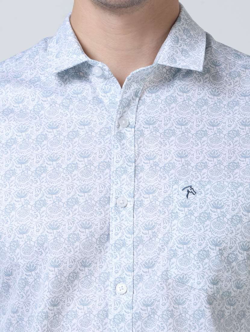 mens florals casual shirt - 20148601 -  Standard Image - 4