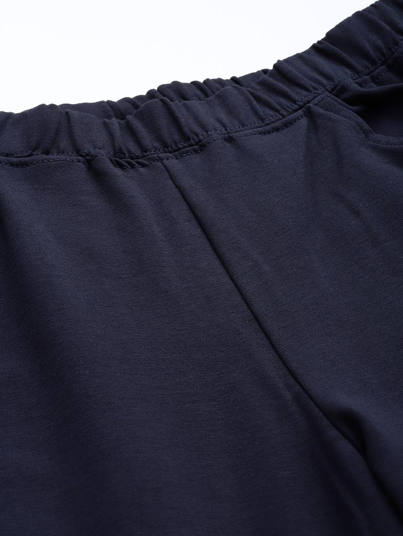 navy blue side striped full length trouser - 20148610 - Standard Image - 4