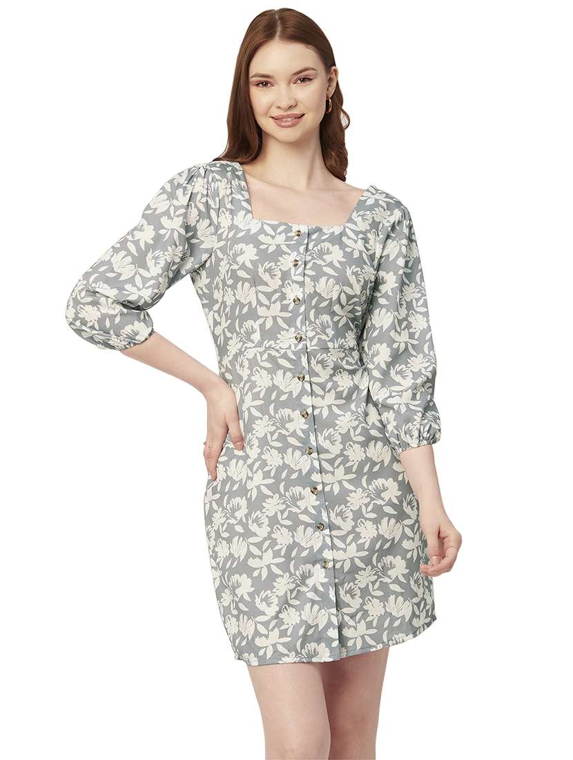women's sheath floral dress