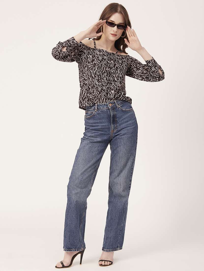 women's straight off shoulder top - 20149046 -  Standard Image - 4