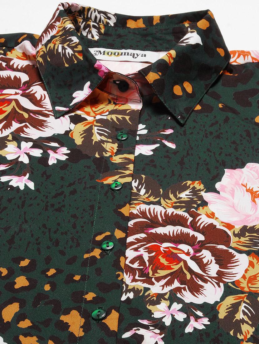 women's high low floral dress - 20149063 - Standard Image - 4