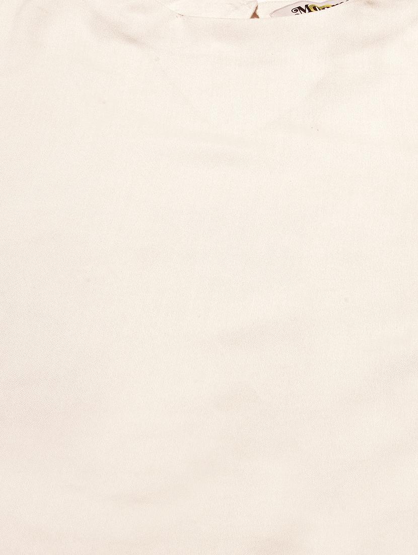 women's straight round neck top - 20149079 - Standard Image - 4