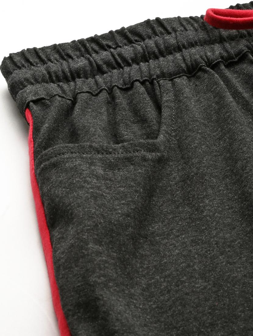 grey cotton tailored shorts - 20149103 - Standard Image - 4
