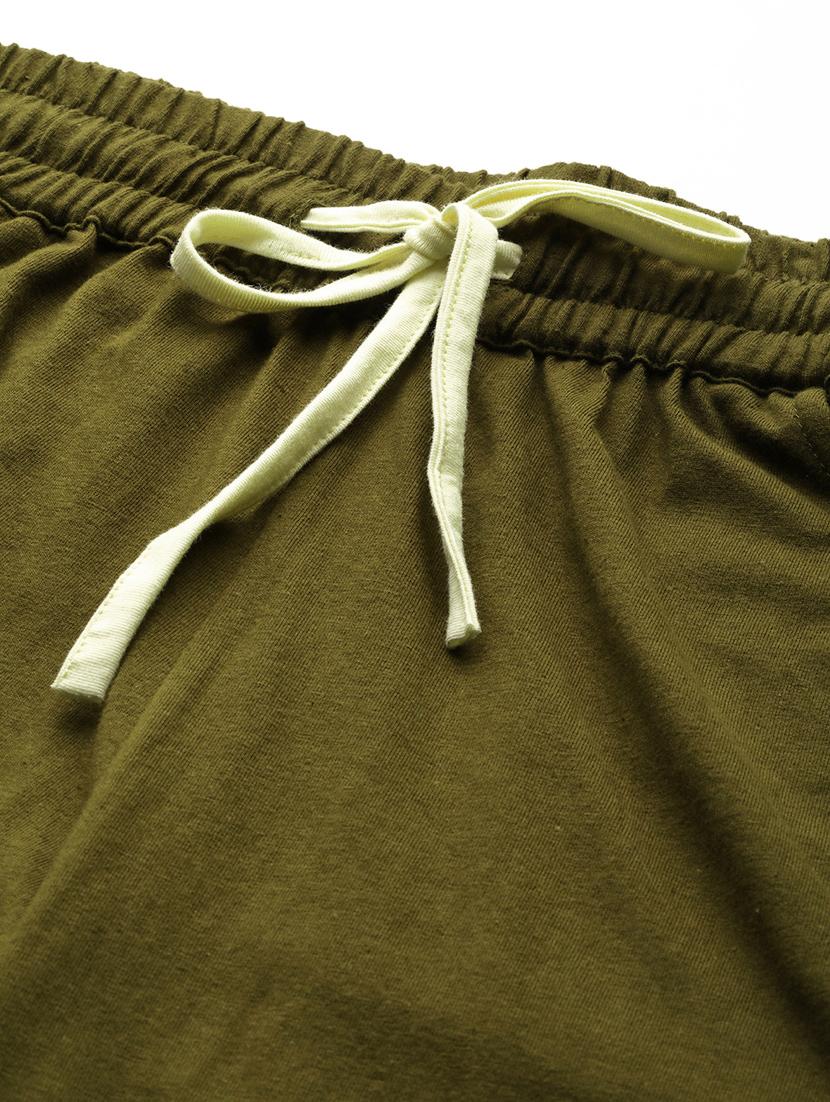green cotton tailored shorts - 20149104 - Standard Image - 4