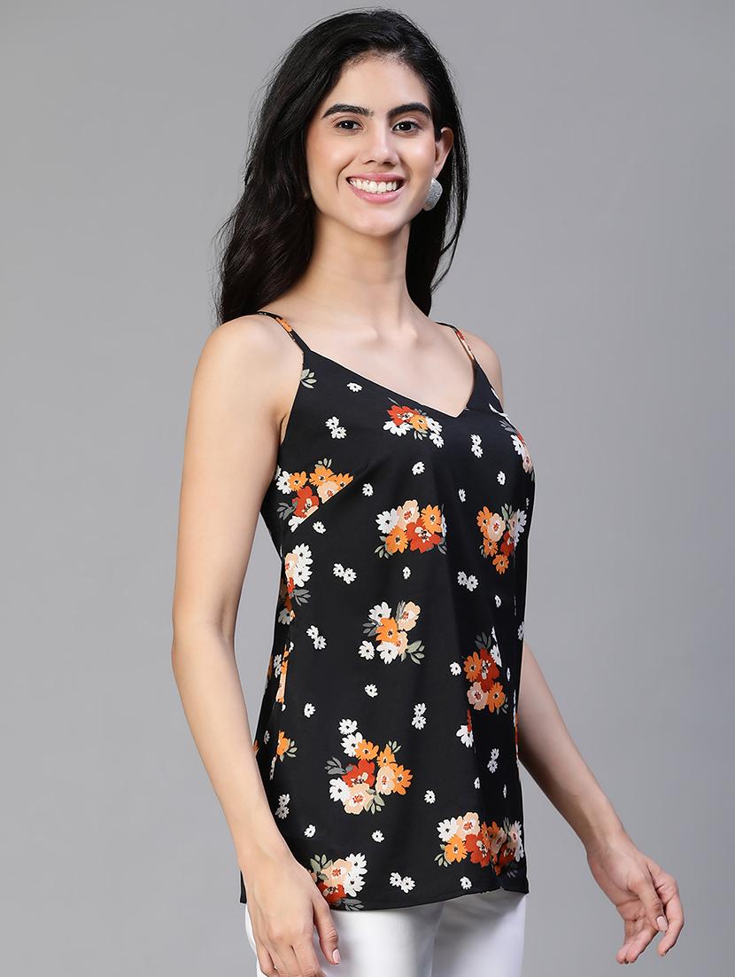 women's camisole v neck top - 20149282 - Standard Image - 1