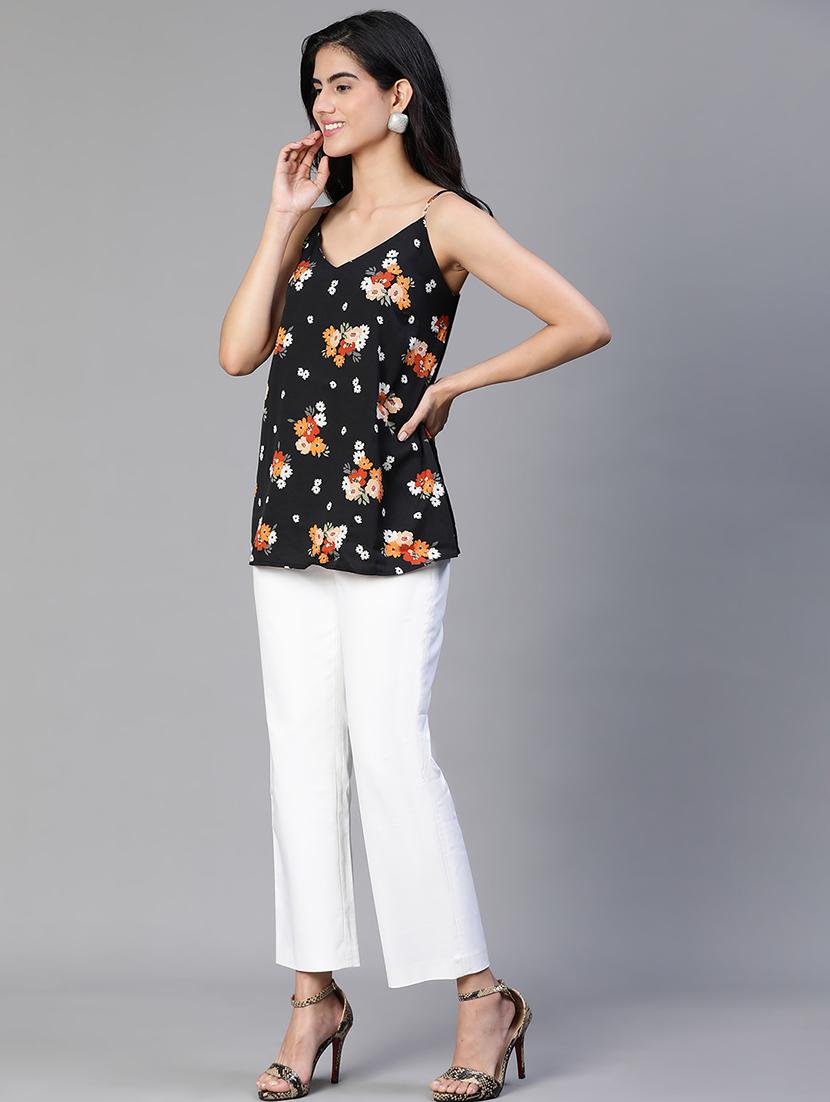 women's camisole v neck top - 20149282 - Standard Image - 4