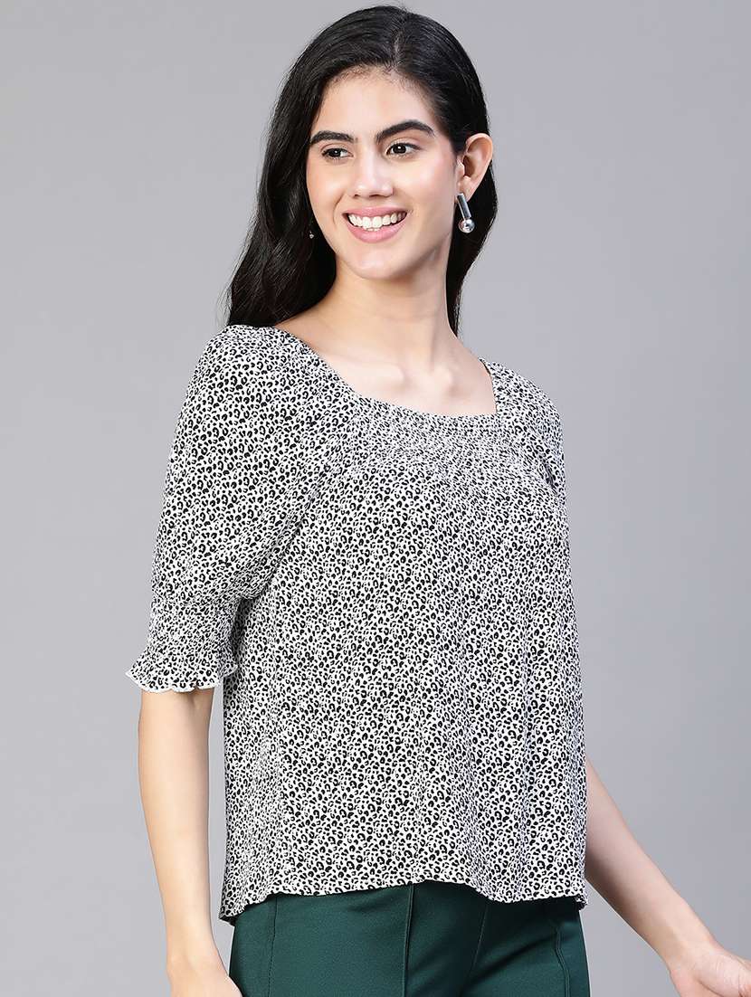 women's straight square neck top - 20149285 -  Standard Image - 1