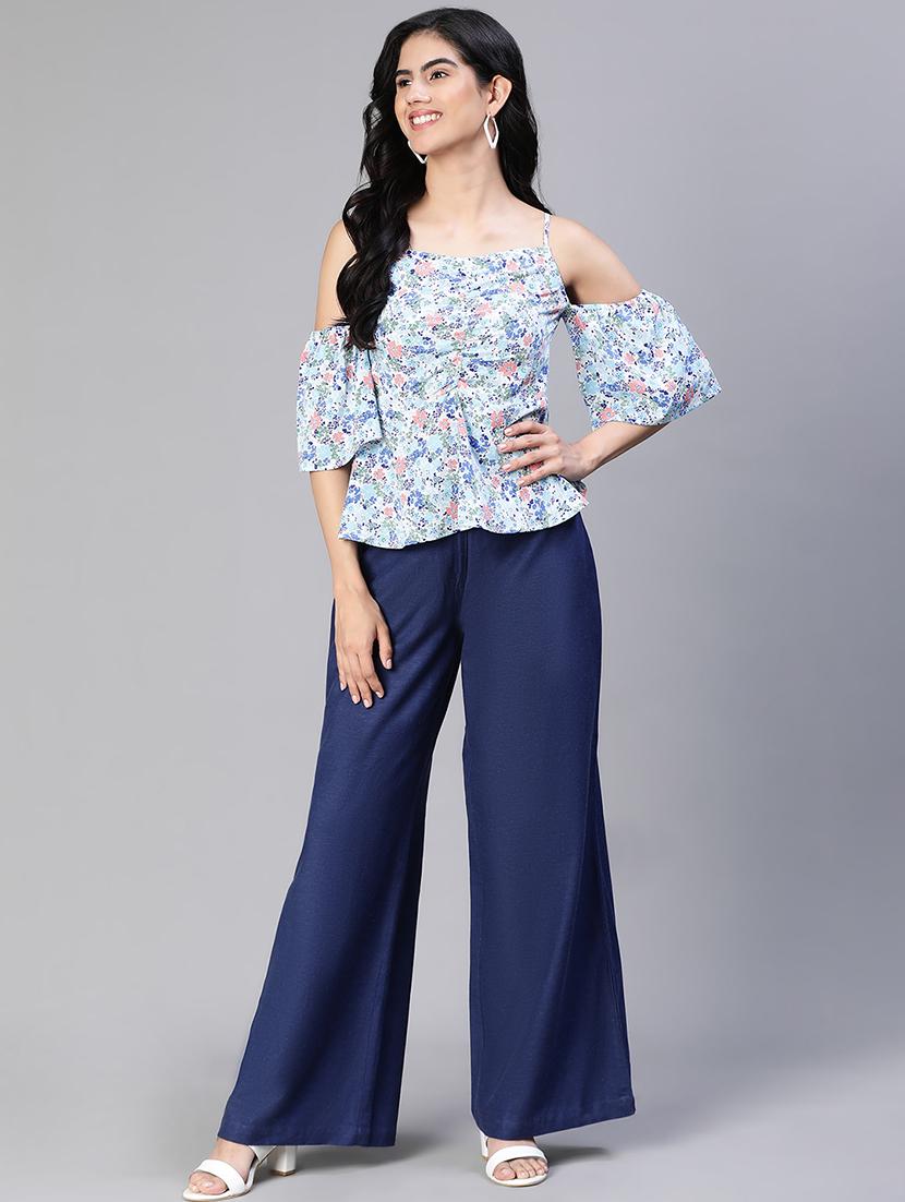 women white floral printed top - 20149293 - Standard Image - 4