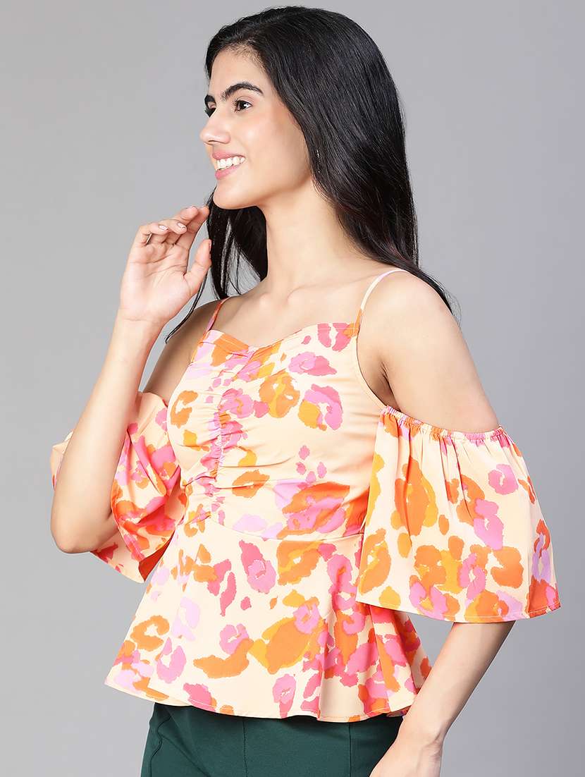 women's straight shoulder strap top - 20149294 -  Standard Image - 1