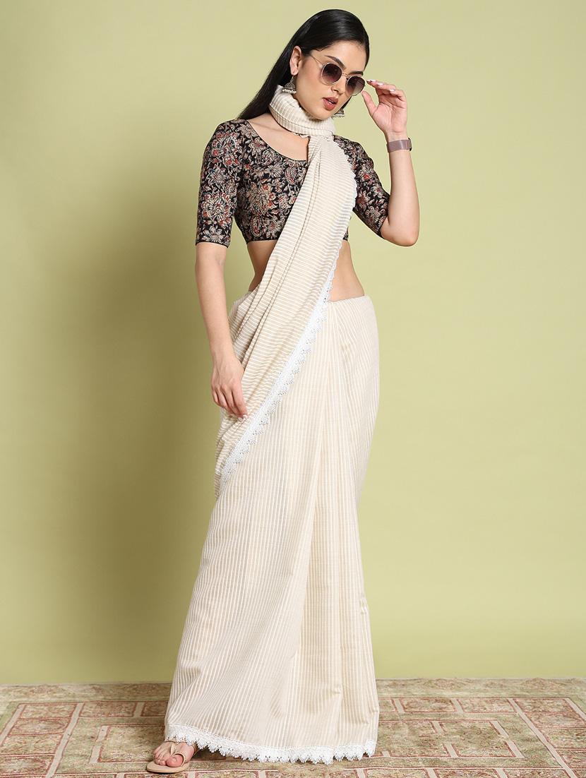 black regular stitched blouse - 20149334 - Standard Image - 4