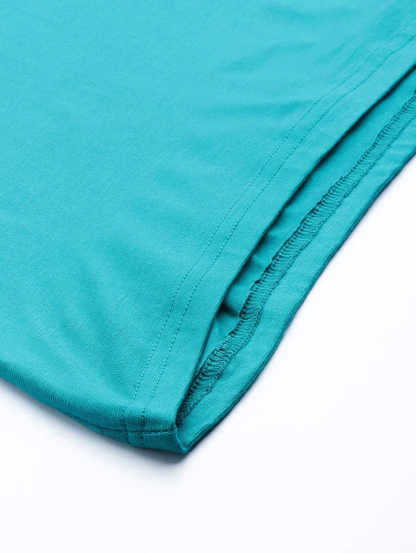 light blue viscose palazzo - 20150020 - Standard Image - 4