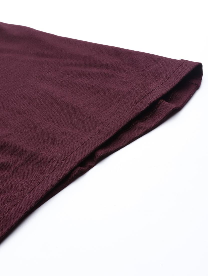 purple viscose palazzos - 20150021 - Standard Image - 4