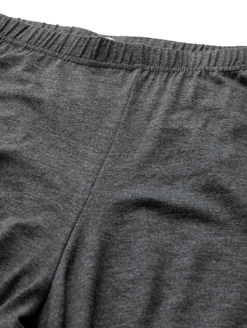 grey solid viscose palazzo - 20150025 - Standard Image - 4