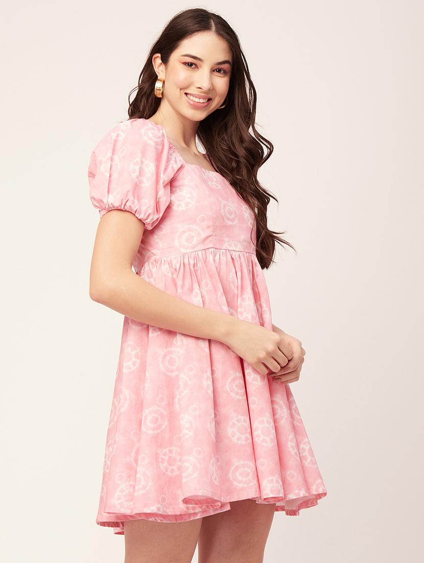 women's fit & flare shibori dress - 20150107 -  Standard Image - 1