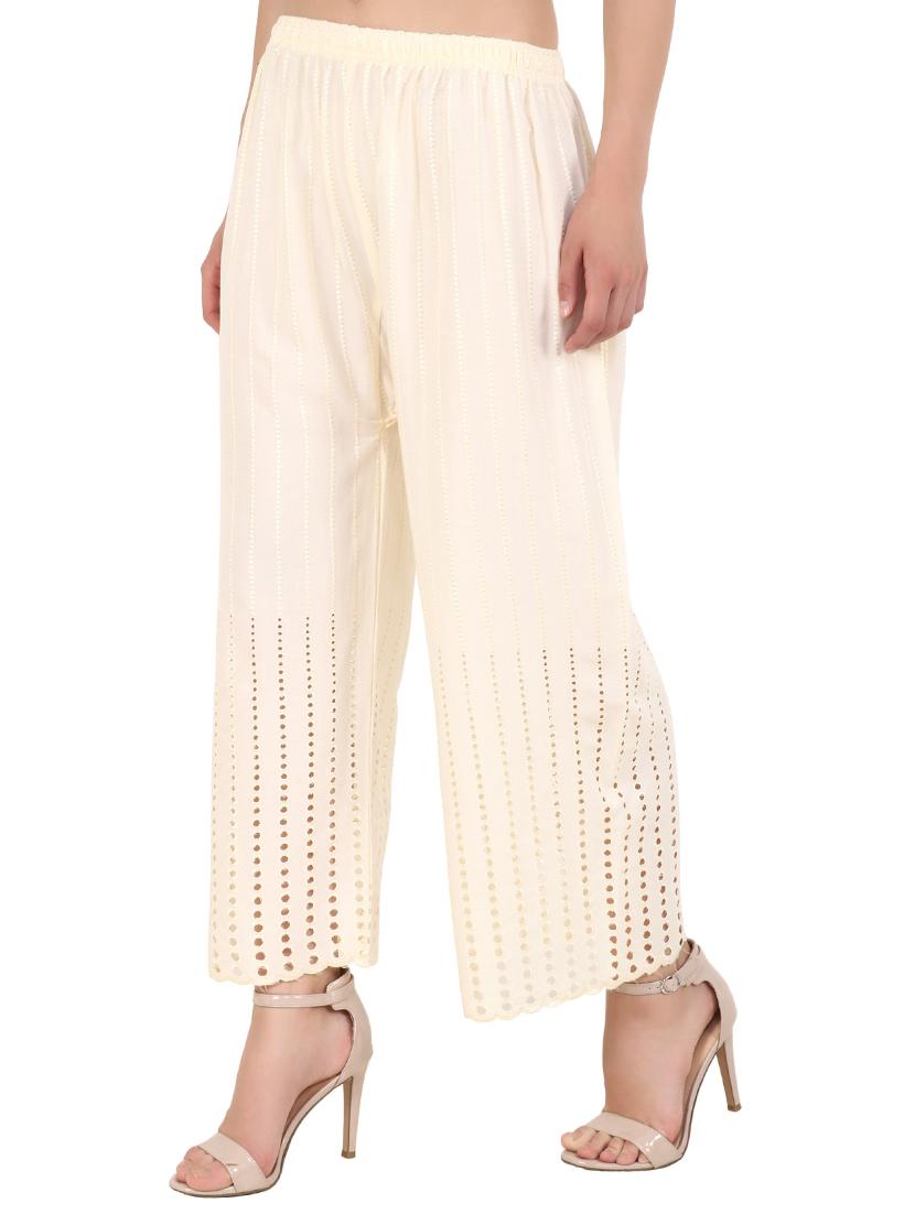 women solid palazzo - 20150308 -  Standard Image - 1