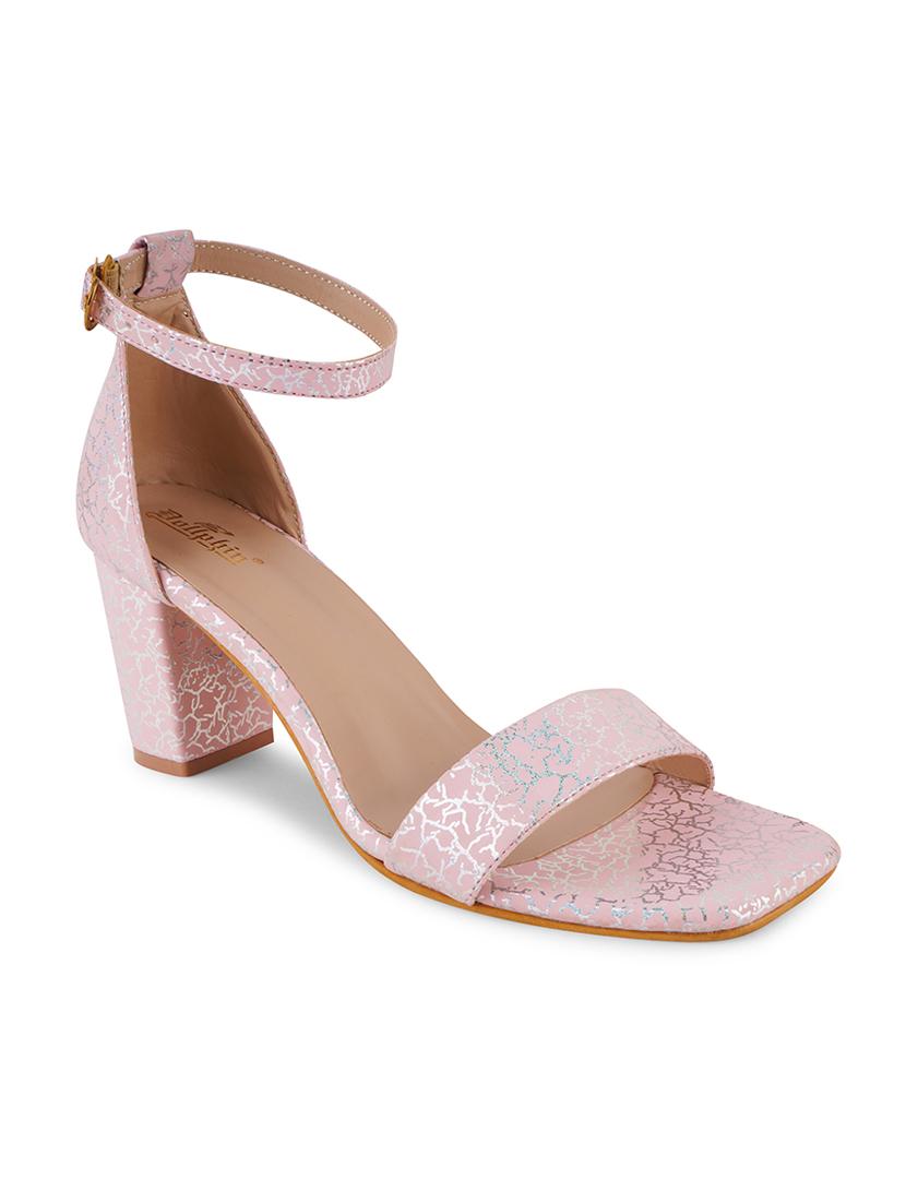 peach ankle strap sandal - 20151200 - Standard Image - 1
