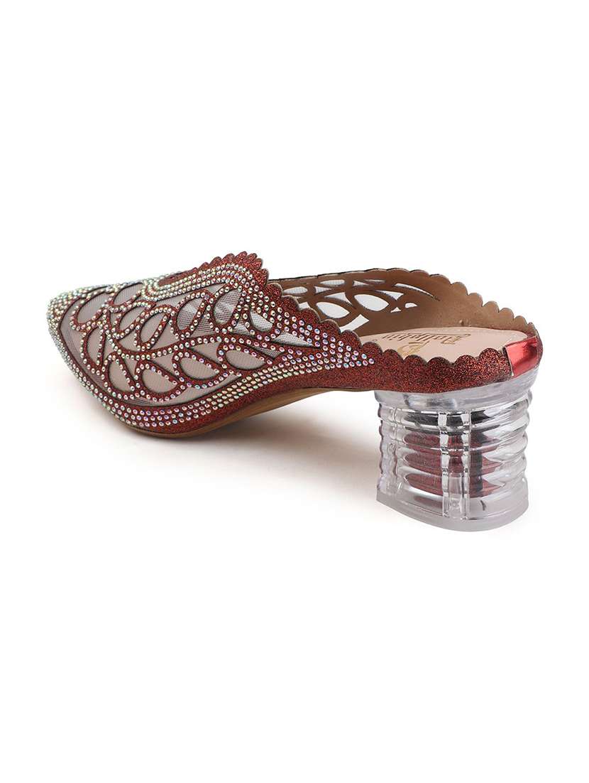 red pu mules - 20151214 -  Standard Image - 4